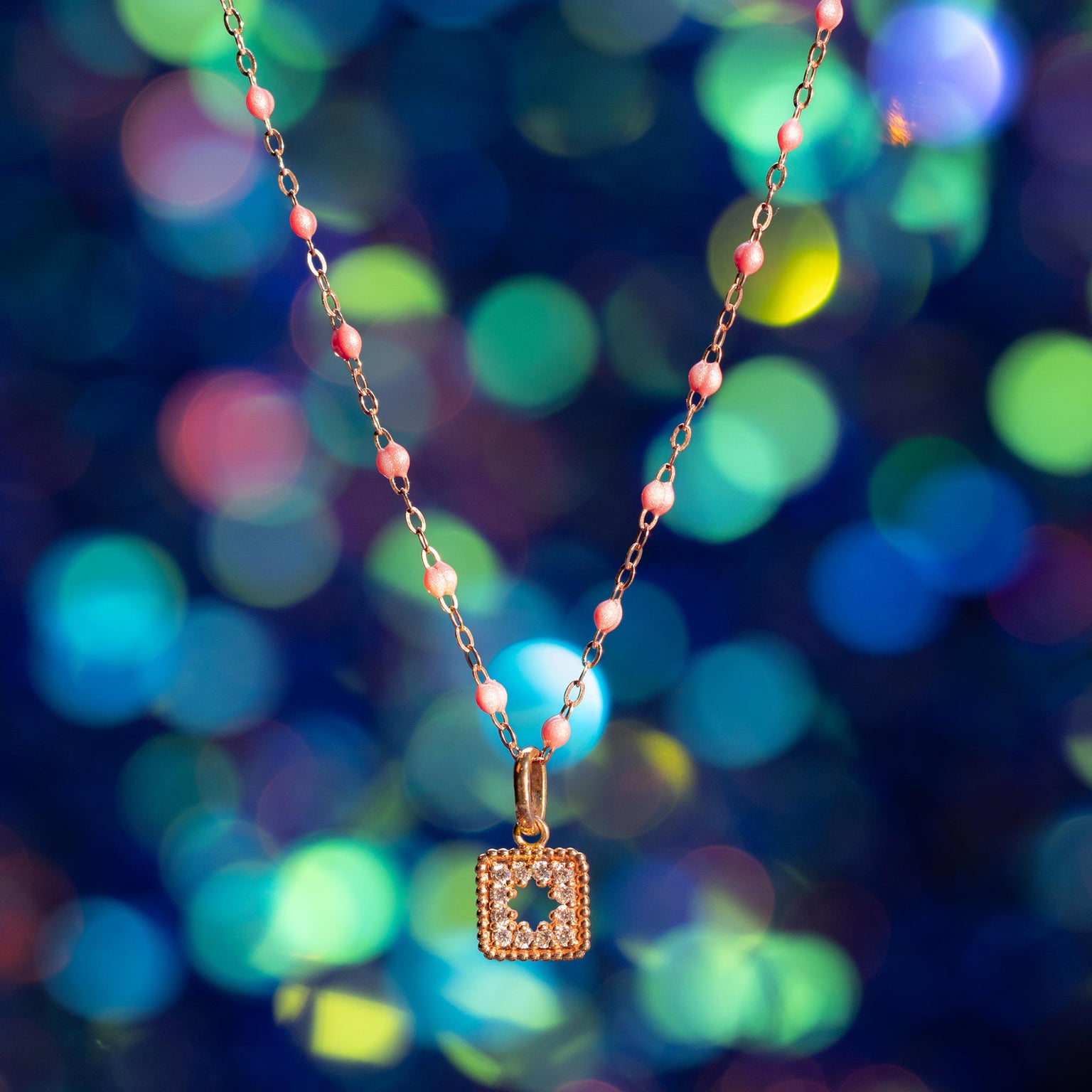 Gigi Clozeau - Colgante Trésor, diamantes, oro rosa