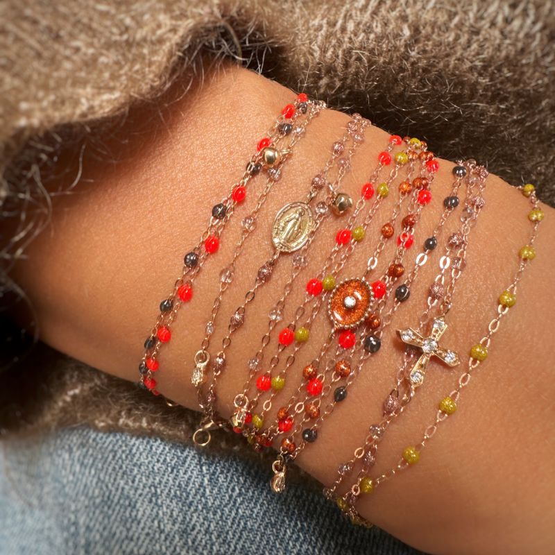 Gigi Clozeau - Pulsera dorado Classique Gigi, oro rosa, 17 cm