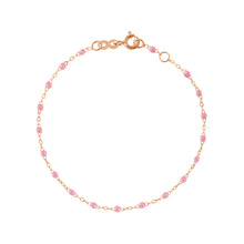 Gigi Clozeau - Baby Classic Gigi Fuchsia bracelet, Rose Gold, 13 cm
