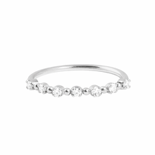 Gigi Clozeau - Anillo Classique Gigi, 7 diamantes, oro blanco, T 53