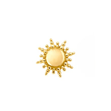 Gigi Clozeau - Boucle d'oreille unique Soleil, or jaune
