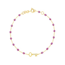 Gigi Clozeau - Bracelet galaxy Clé, Diamants, or jaune, 17 cm