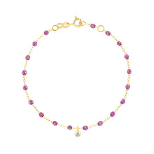 Gigi Clozeau - Bracelet galaxy Gigi Suprême, or jaune, 1 diamant, 17 cm