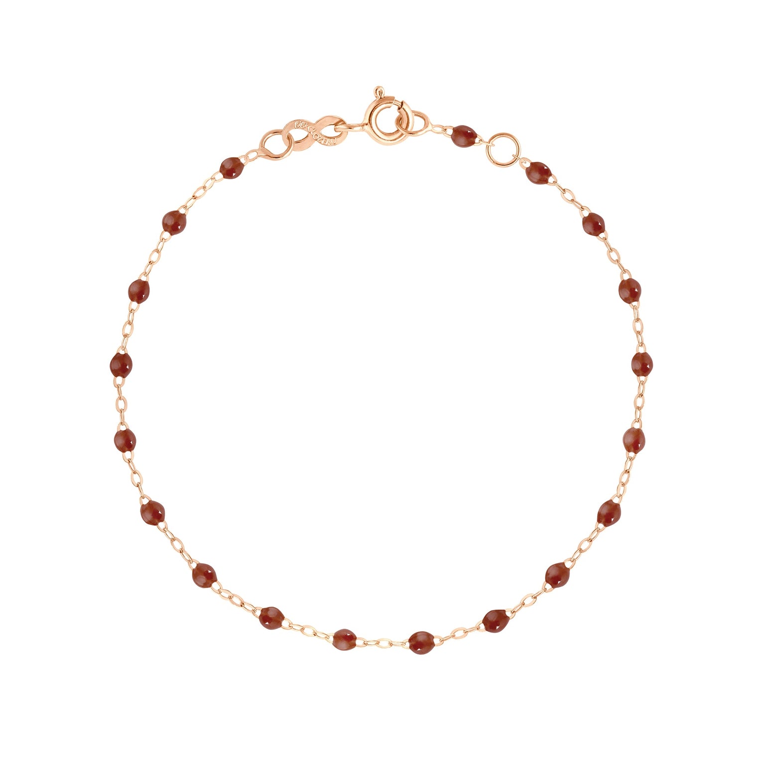 Gigi Clozeau - Bracelet moka Classique Gigi, or rose, 15 cm