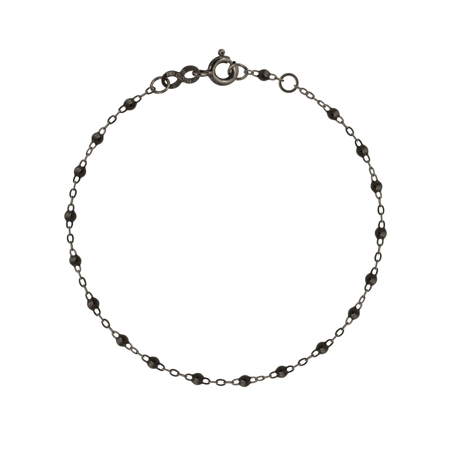 Gigi Clozeau - Bracelet noir Classique Gigi, or noir, 15 cm