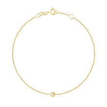 Gigi Clozeau - Bracelet Pure Gigi Dot, or jaune, diamant, 17 cm