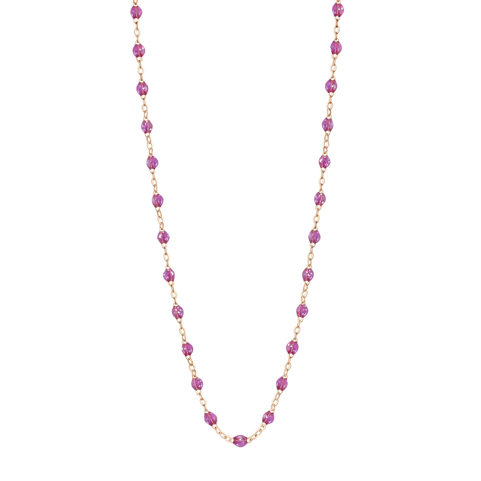 Gigi Clozeau - Collier galaxy Classique Gigi, or rose, 50 cm