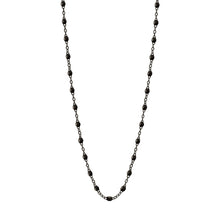 Gigi Clozeau - Collier noir Classique Gigi, or noir, 42 cm