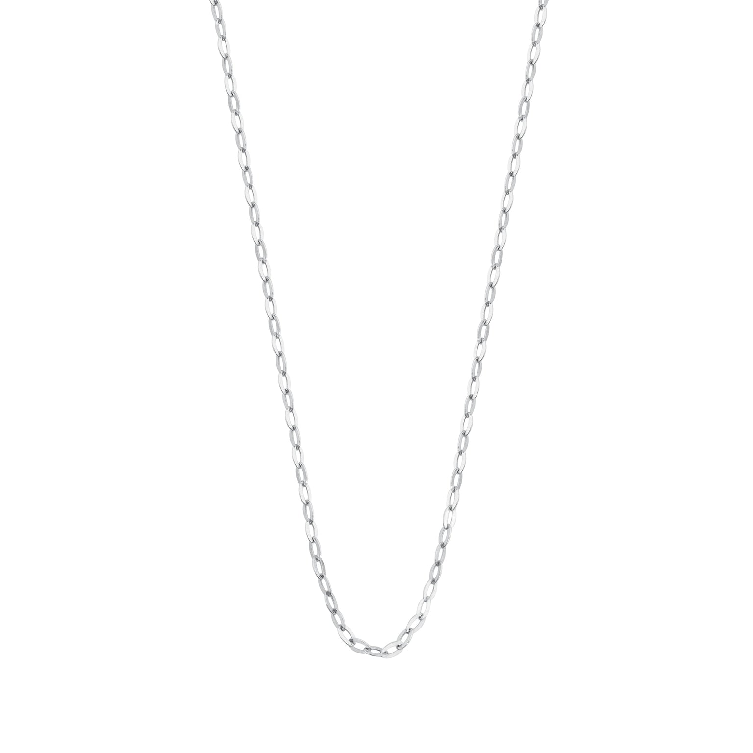 Gigi Clozeau - Collier Pure Classique Gigi, or blanc, 42 cm