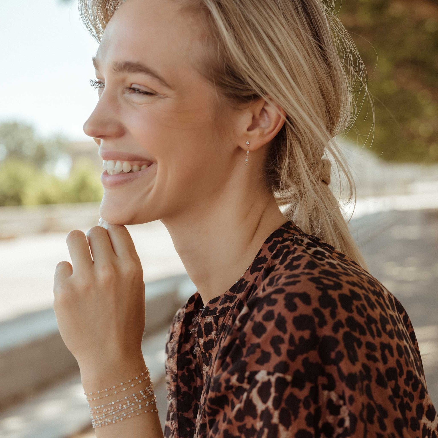 Gigi Clozeau - Pendientes ópalo Gigi Suprême, oro amarillo, diamantes