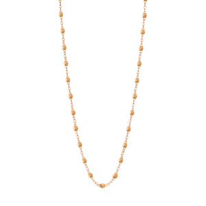 Gigi Clozeau - Collier nude Classique Gigi, or rose, 45 cm