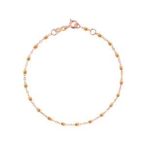 Gigi Clozeau - Bracelet nude Classique Gigi, or rose, 15 cm