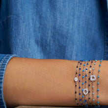 Gigi Clozeau - Bracelet prusse Classique Gigi, or blanc, 17 cm