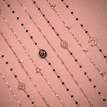 Gigi Clozeau - Bracelet opale Gigi Suprême, or rose, 4 diamants, 17 cm