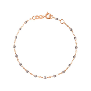 Gigi Clozeau - Bracelet argent Classique Gigi, or rose, 15 cm