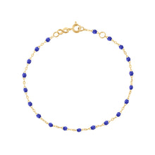 Gigi Clozeau - Bracelet bleuet Classique Gigi, or jaune, 15 cm
