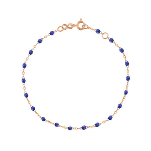 Gigi Clozeau - Bracelet bleuet Classique Gigi, or rose, 15 cm