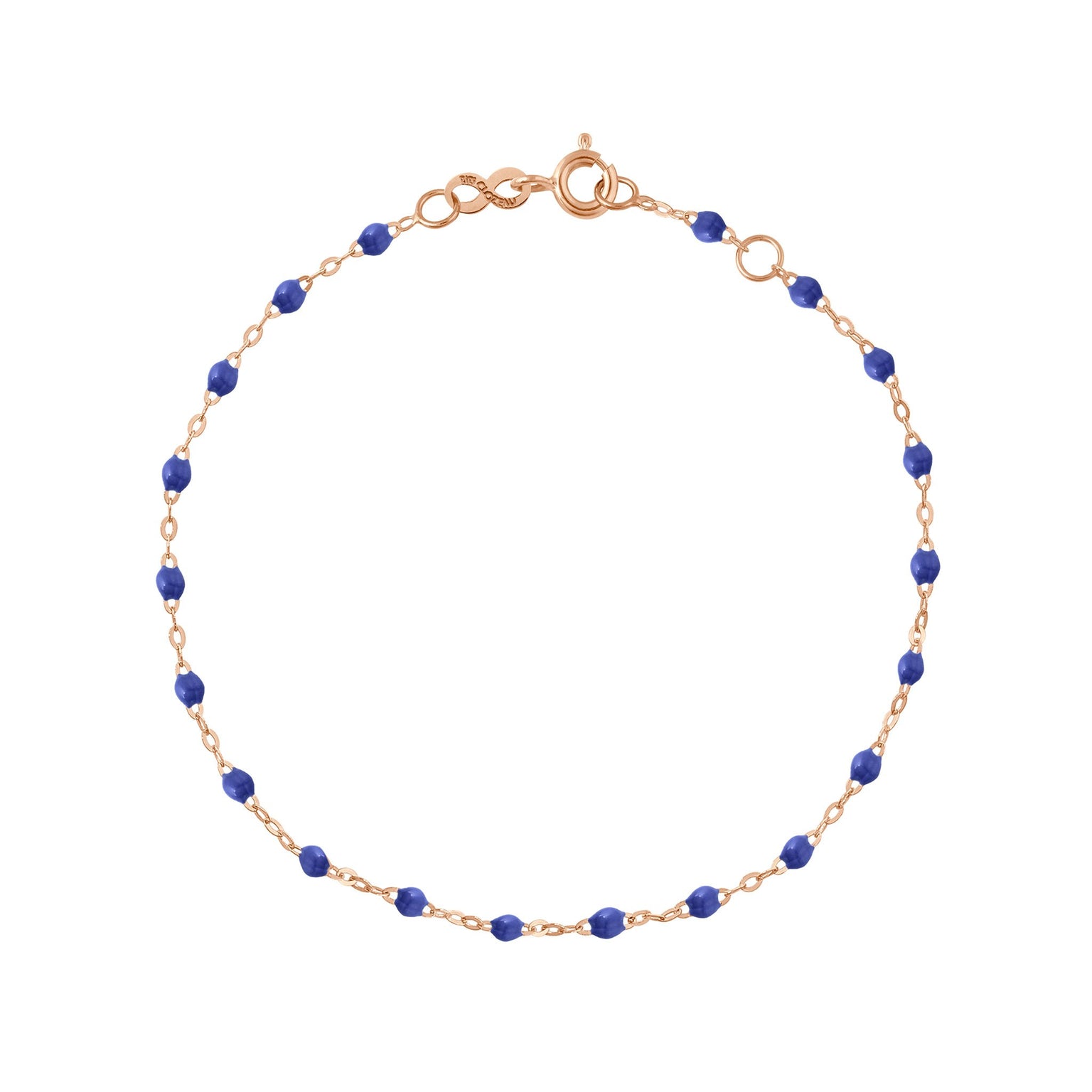 Gigi Clozeau - Bracelet bleuet Classique Gigi, or rose, 15 cm