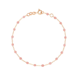 Gigi Clozeau - Bracelet blush Classique Gigi, or rose, 19 cm