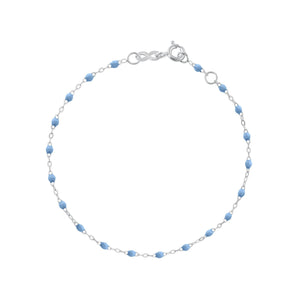 Gigi Clozeau - Bracelet ciel Classique Gigi, or blanc, 19 cm