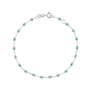 Gigi Clozeau - Bracelet glacier Classique Gigi, or blanc, 17 cm