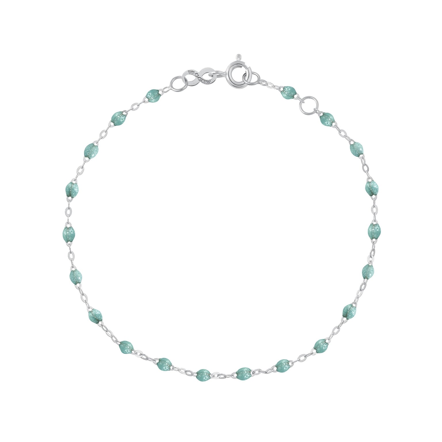 Gigi Clozeau - Bracelet glacier Classique Gigi, or blanc, 15 cm