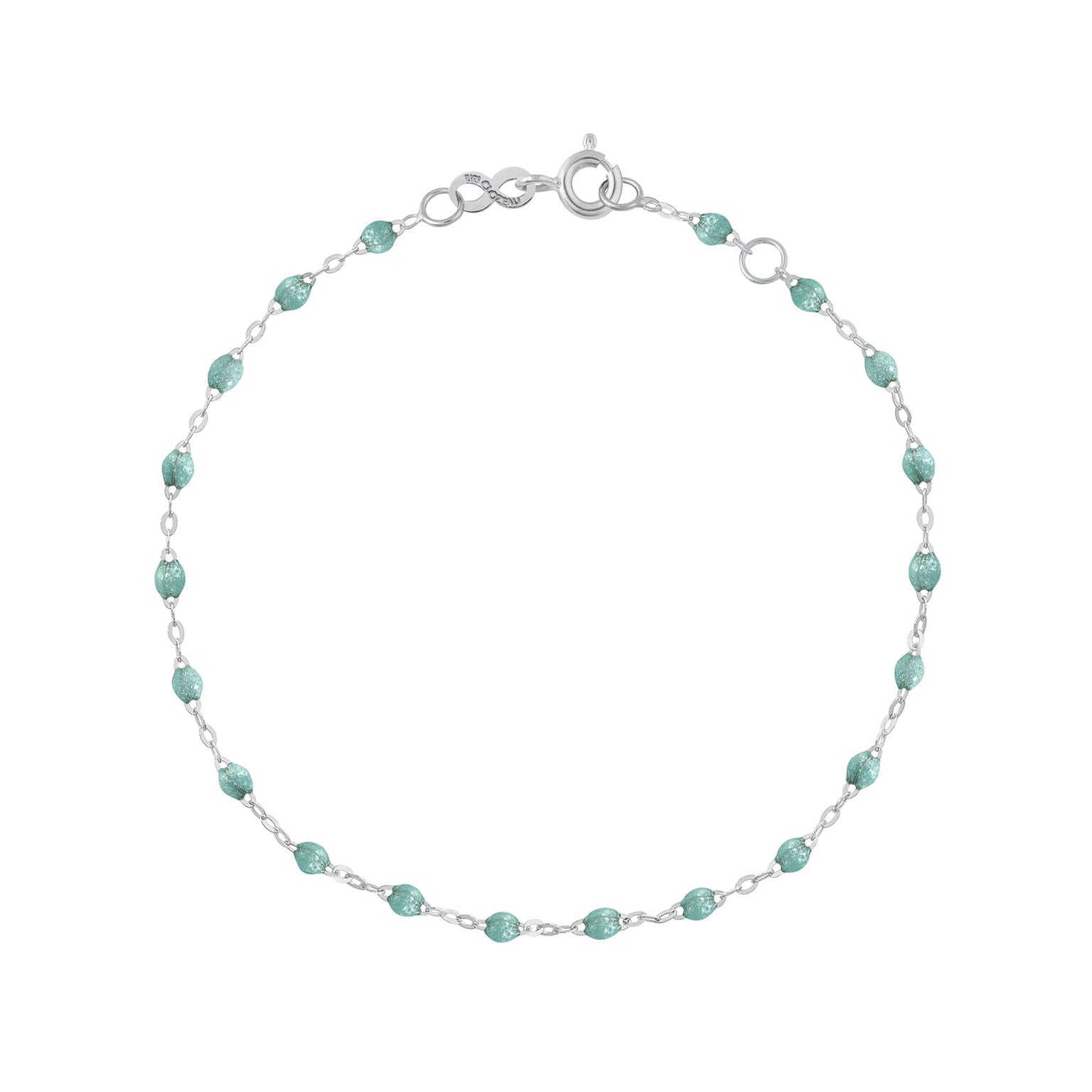 Gigi Clozeau - Bracelet glacier Classique Gigi, or blanc, 19 cm