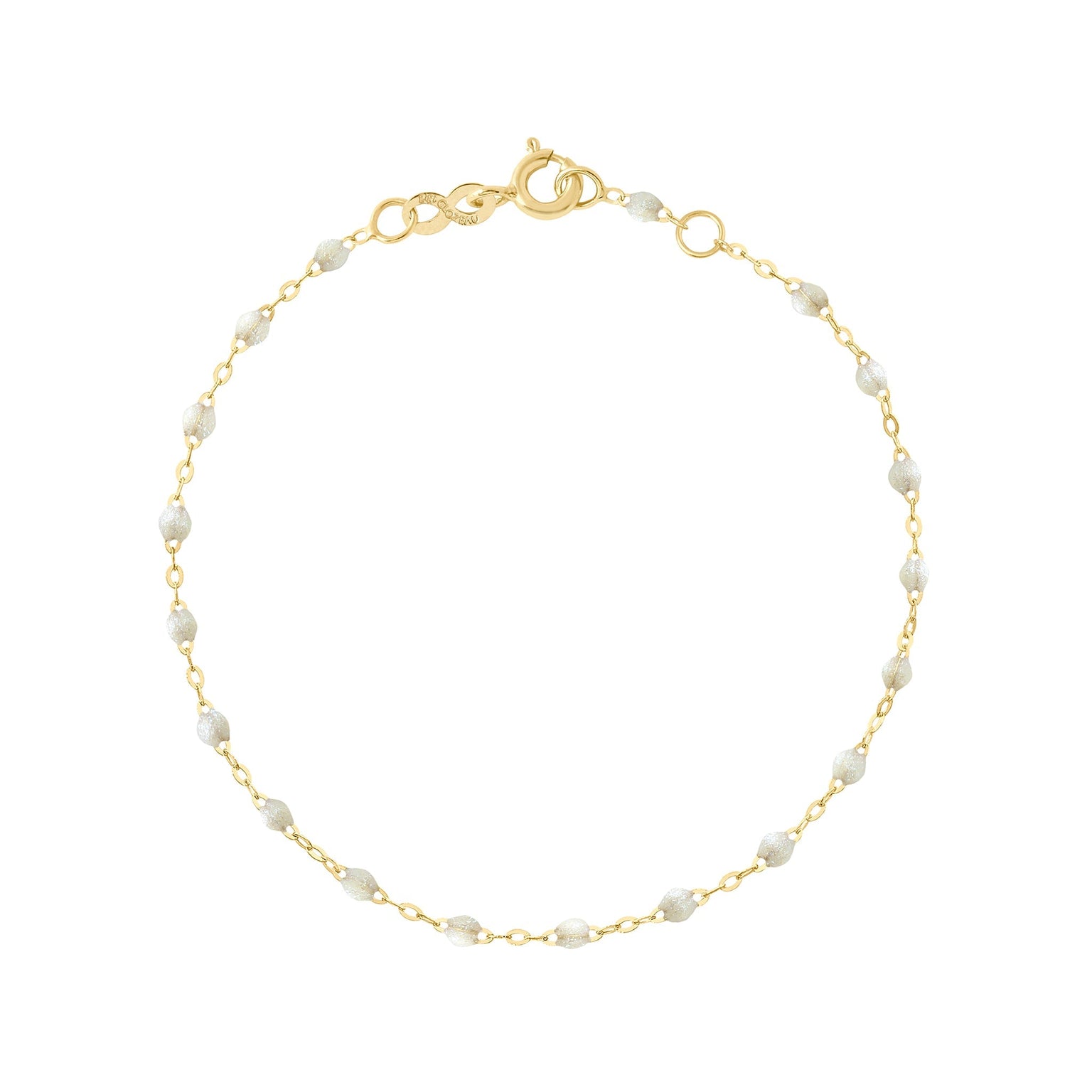 Gigi Clozeau - Bracelet opale Classique Gigi, or jaune, 19 cm