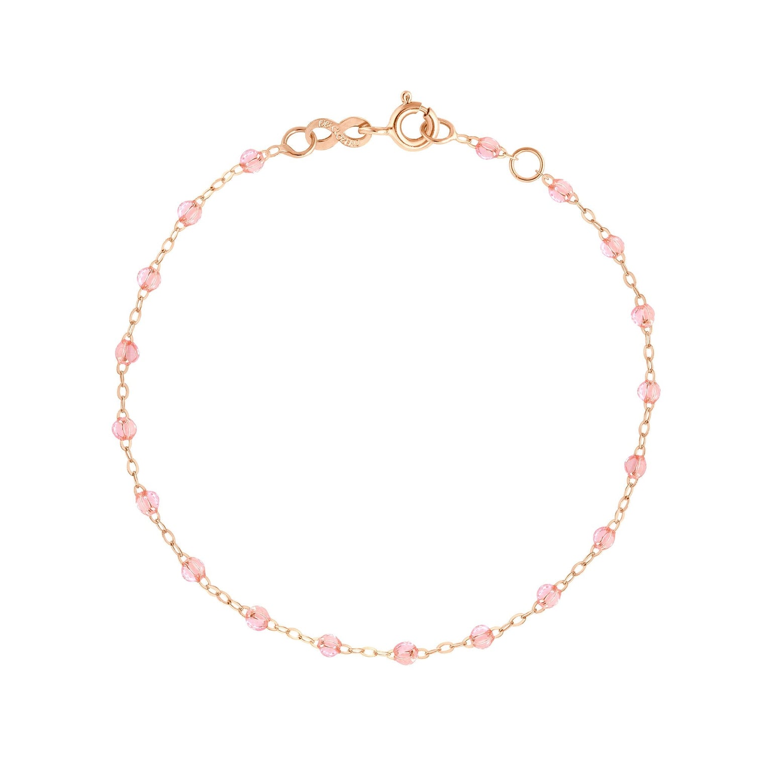 Gigi Clozeau - Bracelet rosée Classique Gigi, or rose, 19 cm