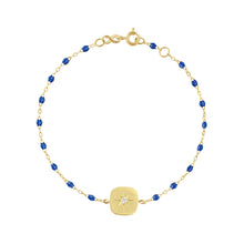 Gigi Clozeau - Bracelet saphir Miss Gigi diamant, or jaune, 17 cm