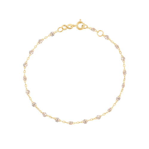 Gigi Clozeau - Bracelet sparkle Classique Gigi, or jaune, 17 cm