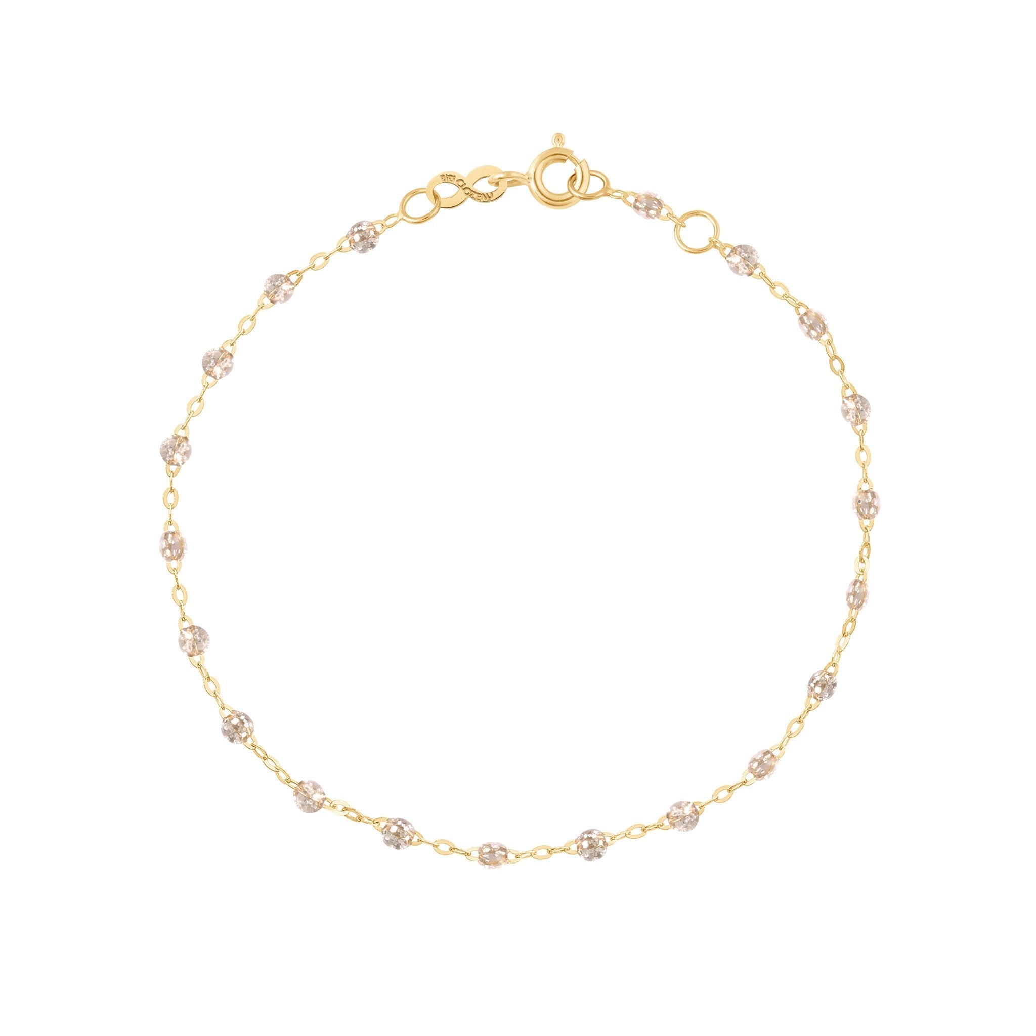 Gigi Clozeau - Bracelet sparkle Classique Gigi, or jaune, 19 cm