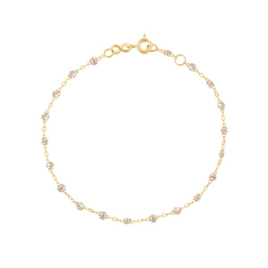 Gigi Clozeau - Bracelet sparkle Classique Gigi, or jaune, 19 cm