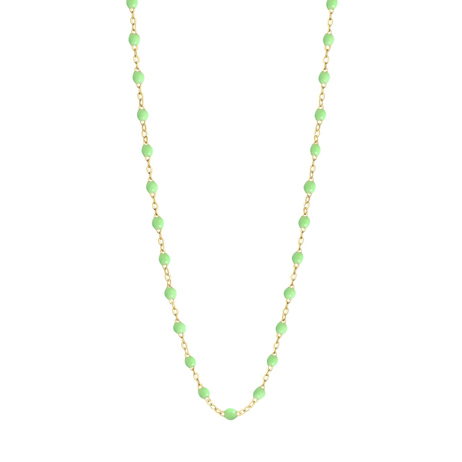 Gigi Clozeau - Collier anis Classique Gigi, or jaune, 42 cm