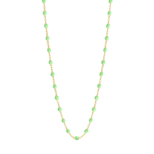 Gigi Clozeau - Collier anis Classique Gigi, or jaune, 50 cm