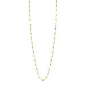 Gigi Clozeau - Collier anis Classique Gigi, or jaune, 60 cm
