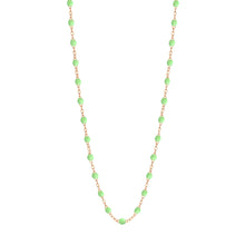 Gigi Clozeau - Collier anis Classique Gigi, or rose, 42 cm