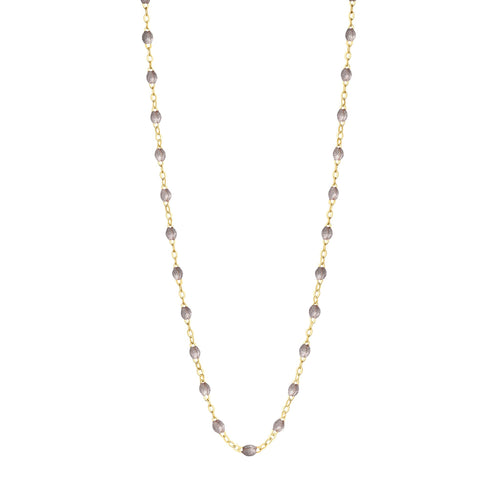 Gigi Clozeau - Collier argent Classique Gigi, or jaune, 42 cm