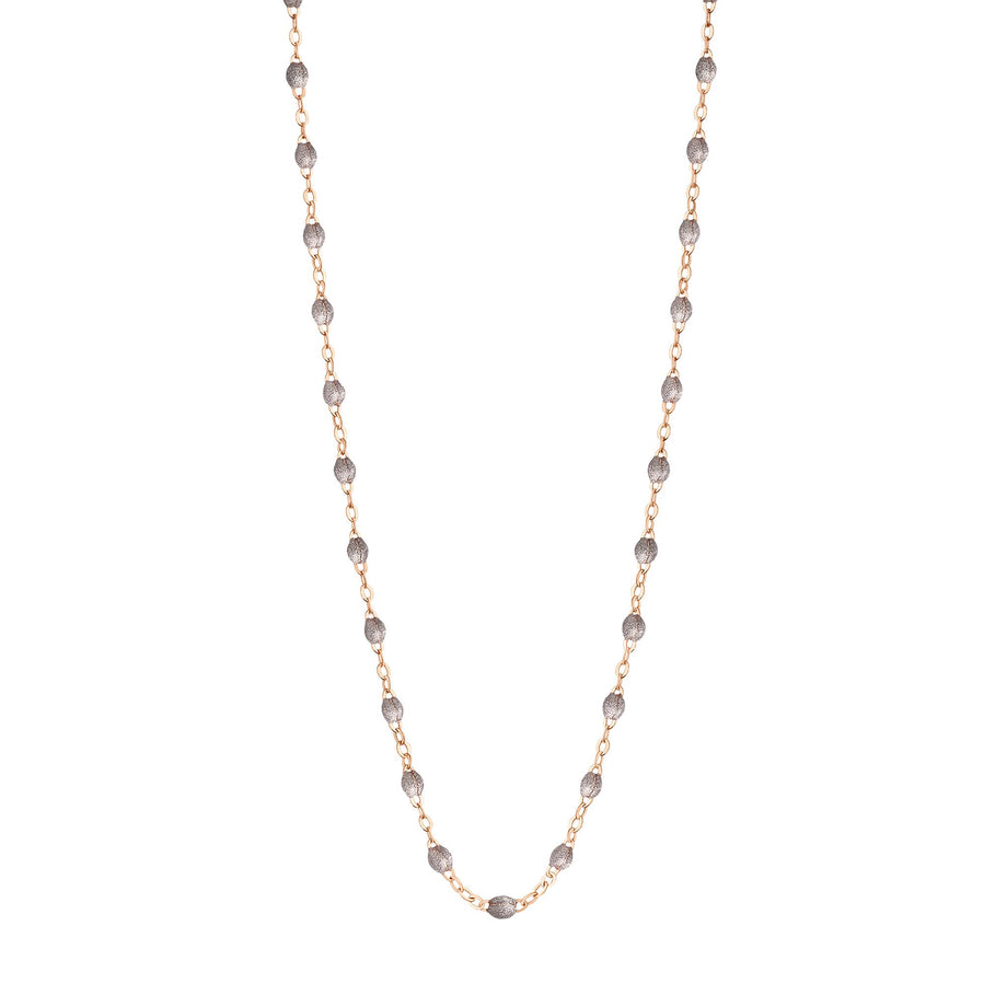 Gigi Clozeau - Collier argent Classique Gigi, or rose, 42 cm