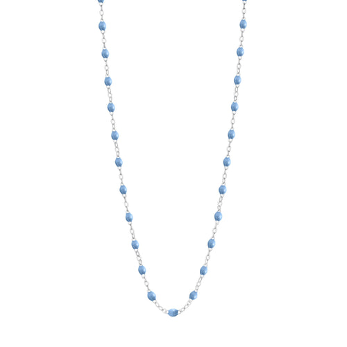 Gigi Clozeau - Collier ciel Classique Gigi, or blanc, 42 cm