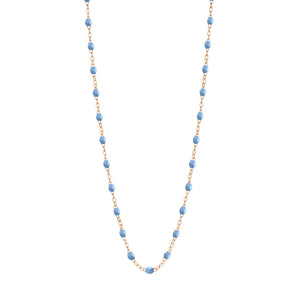 Gigi Clozeau - Collier ciel Classique Gigi, or rose, 42 cm