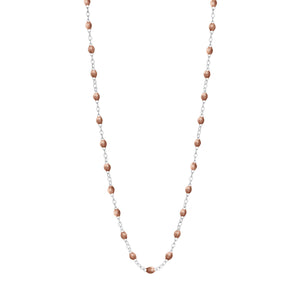 Gigi Clozeau - Collier cuivre Classique Gigi, or blanc, 42 cm