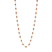 Gigi Clozeau - Collier fauve Classique Gigi, or jaune, 45 cm