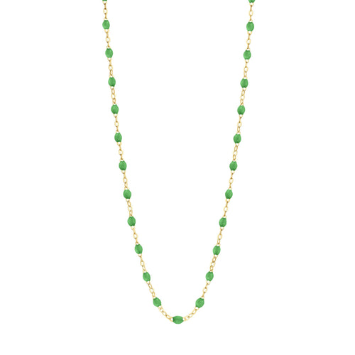 Gigi Clozeau - Collier prairie Classique Gigi, or jaune, 42 cm