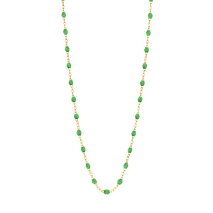 Gigi Clozeau - Collier prairie Classique Gigi, or jaune, 45 cm