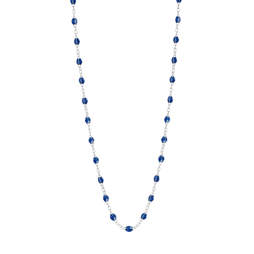 Gigi Clozeau - Collier prusse Classique Gigi, or blanc, 50 cm