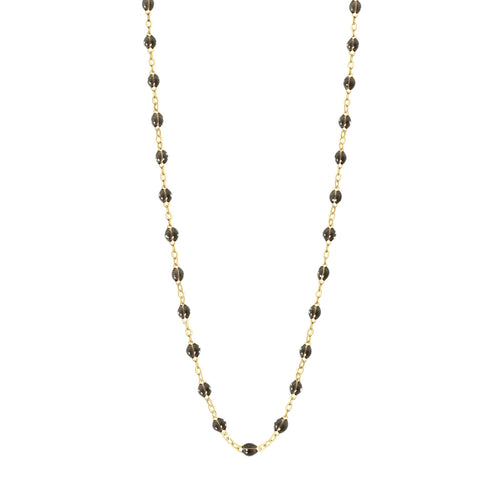 Gigi Clozeau - Collier quartz Classique Gigi, or jaune, 42 cm
