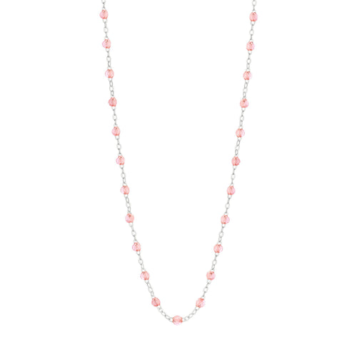Gigi Clozeau - Collier rosée Classique Gigi, or blanc, 42 cm