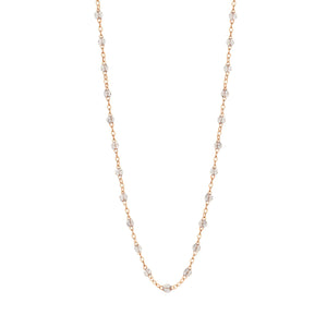 Gigi Clozeau - Collier sparkle Classique Gigi, or rose, 50 cm