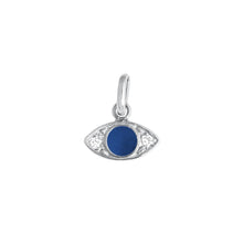 Gigi Clozeau - Colgante Eye prusia, diamantes, oro blanco